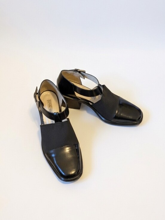 Via Spiga Shoes - Via Spiga Italian Leather Square Toe Sling Back Shoes